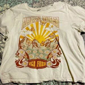 Happy Vibes Fly free tshirt